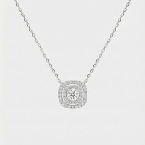 Tiara Diamond Necklace, white gold