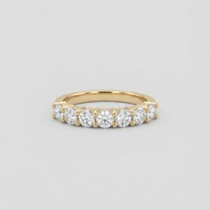 Dela Diamond Ring, yellow gold setting