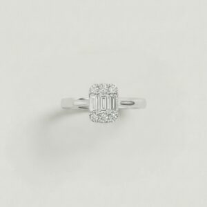 Vista Emerald cut Diamond Ring
