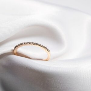 Gohar Pavé Diamond Ring, rose gold