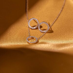 Noor Diamond Stud Earrings, yellow gold